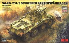 Sd.Kfz.234/3 Schwerer Panzerspahwagen 7.5cm Stummel (Plastic model)