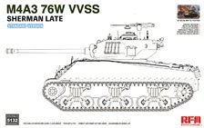 M4A3 76W VVSS Sherman Late Standard Version (Plastic model)