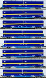 コキ102+103「カンガルーライナーSS60」 8両セット (8両セット) (鉄道模型)