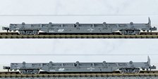 コキ106(JRFマーク付) コンテナ無積載 2両セット (2両セット) (鉄道模型)
