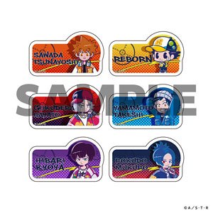「家庭教師ヒットマンREBORN！」 90`S STREET FASHION COLLECTION トレーディングアクリルネームバッジ (6個セット) (キャラクターグッズ)