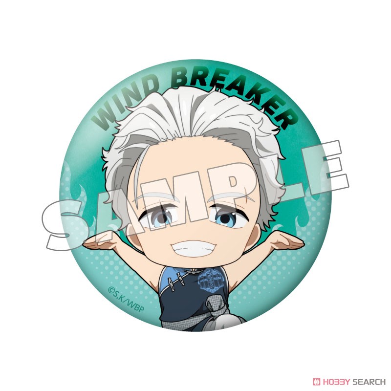WIND BREAKER トレーディング缶バッジ カンフーデフォルメ (6個セット) (キャラクターグッズ) 商品画像3