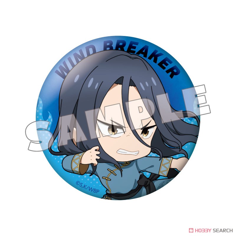 WIND BREAKER トレーディング缶バッジ カンフーデフォルメ (6個セット) (キャラクターグッズ) 商品画像4