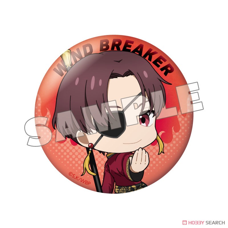 WIND BREAKER トレーディング缶バッジ カンフーデフォルメ (6個セット) (キャラクターグッズ) 商品画像5