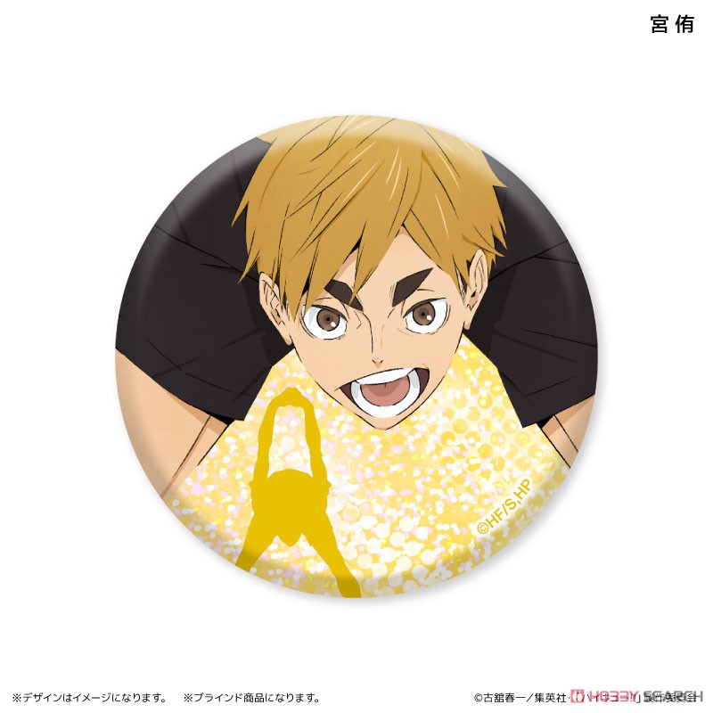ハイキュー!! トレーディングキラキラ缶バッジ (8個セット) (キャラクターグッズ) 商品画像7