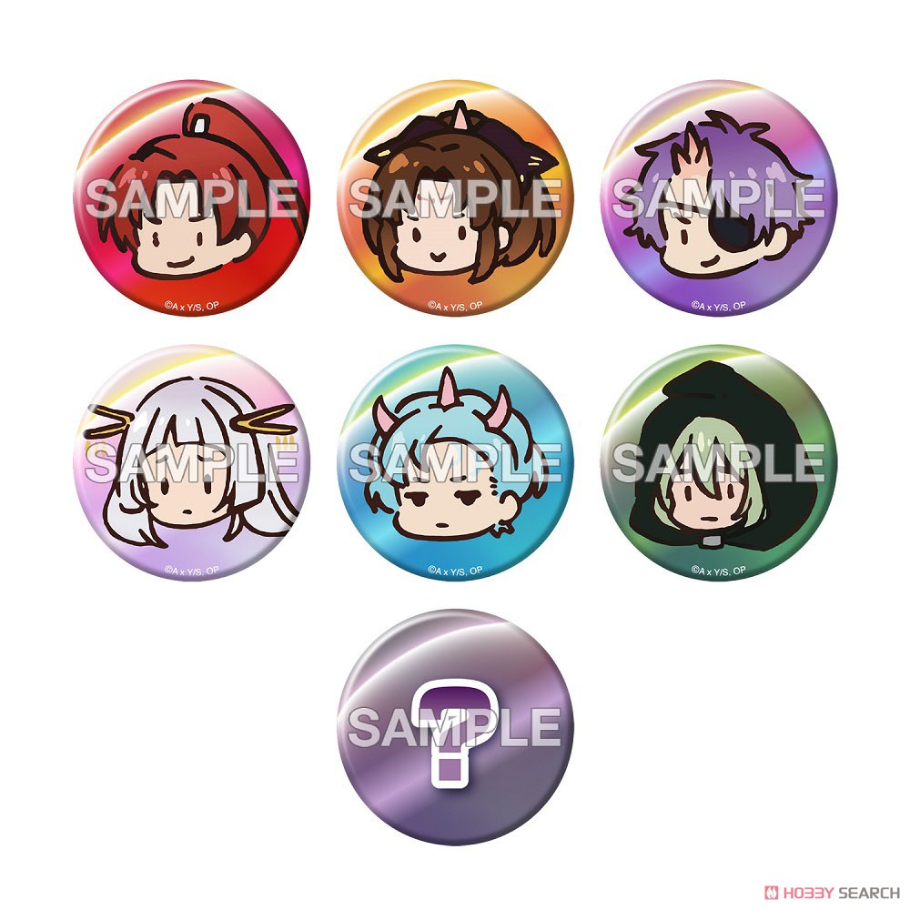 【推しの子】 トレーディングホログラムちび缶バッジ 東京ブレイド (7個セット) (キャラクターグッズ) 商品画像1