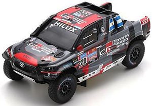 TOYOTA HILUX No.220 7th Dakar Rally 2023 J.Cruz Yacopini - D.Oliveras Carreras (ミニカー)