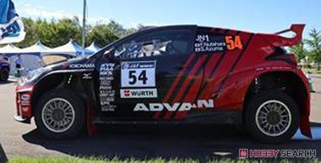 TOYOTA GR Yaris Rally 2 No.54 Advan Racing Team with KTMS 3rd Rally Hokkaido 2024 F.Nutahara - S.Azuma (Diecast Car) その他の画像1
