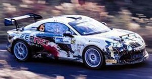 Alpine A110 Rally RGT No.45 Chazel Technologies Course Rally Japan 2024 (ミニカー)