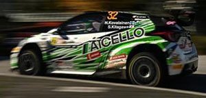 TOYOTA GR Yaris Rally 2 No.32 Aicello Team Team Rally Japan 2024 (ミニカー)