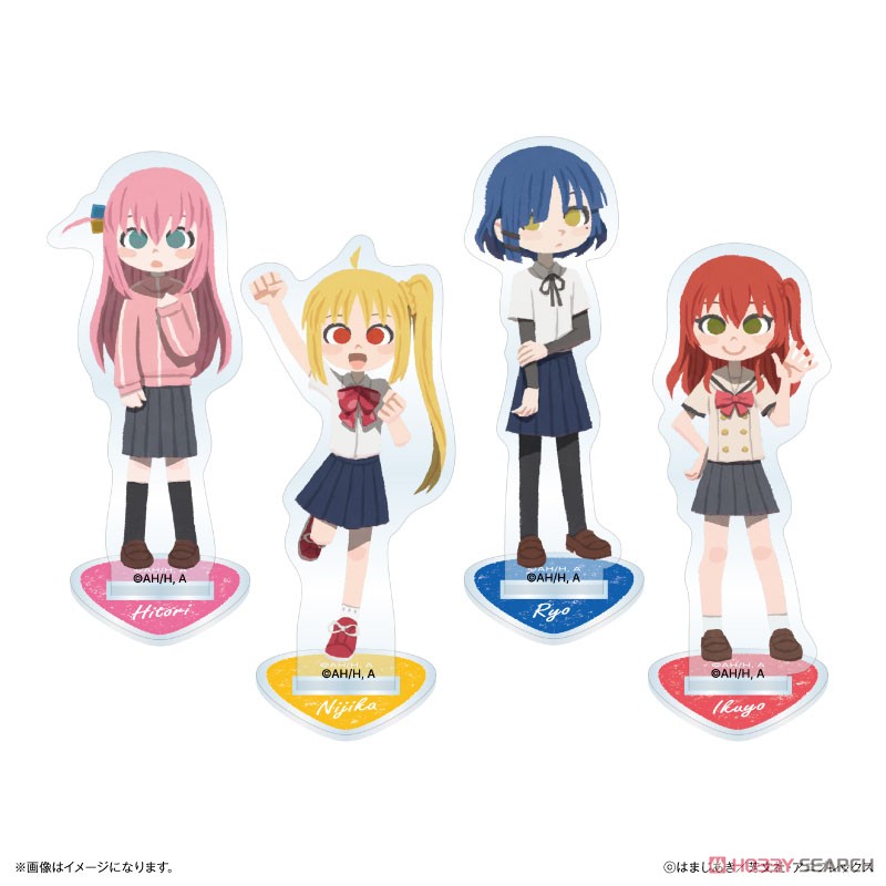 ぼっち・ざ・ろっく！ ミニアクリルスタンド 結束バンド (キャラクターグッズ) 商品画像1