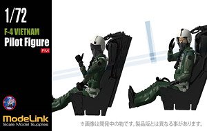 F-4 Vietnam Pilot Figure FM (Plastic model)