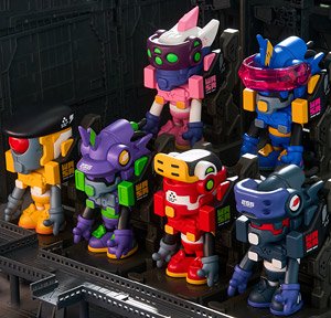 WASA TOY Evangelion Blind Box Toy (Set of 6) (Completed)