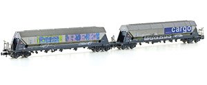 SBB Silowagen Taggnpps Ep VI Two Car Set B (2-Car Set) (Model Train)
