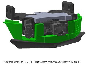 [ JC7267 ] Tight Lock TN Coupler (SP, w/Skirt) (1 Piece) (Model Train)
