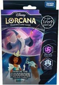 Disney Lorcana TCG JP Ver. Deck Rise of Floodborn Amethyst/Steel (Trading Cards)