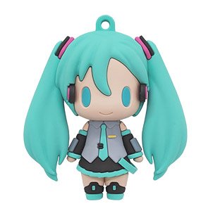 Hatsune Miku Series Rubber Mascot Hatsune Miku (Anime Toy)