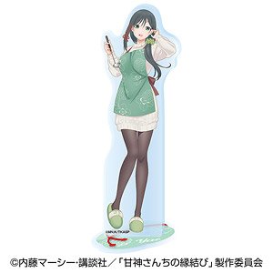 甘神さんちの縁結び アクリルスタンド (花柄エプロン) (1) 甘神夜重 (キャラクターグッズ)