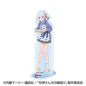 甘神さんちの縁結び アクリルスタンド (花柄エプロン) (3) 甘神朝姫 (キャラクターグッズ)