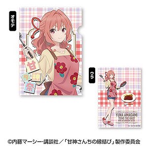甘神さんちの縁結び A4クリアファイル (花柄エプロン) (2) 甘神夕奈 (キャラクターグッズ)