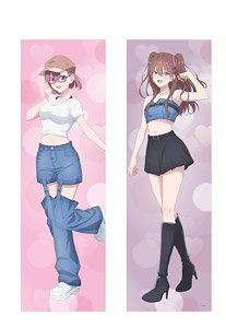 2.5次元の誘惑 抱き枕カバー リンクコーデ リリサ＆美花莉 (キャラクターグッズ)