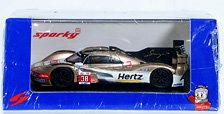 Porsche 963 No.38 HERTZ TEAM JOTA 9th Le Mans 24H 2024 O.Rasmussen - J.Button - P.Hanson (Diecast Car)