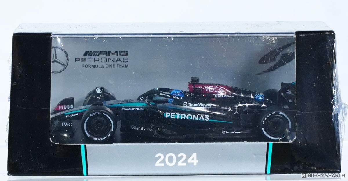 Mercedes-AMG PETRONAS Formula One Team No.63 F1 W15 E Performance Winner Las Vegas GP 2024 George Russell (Diecast Car) パッケージ1