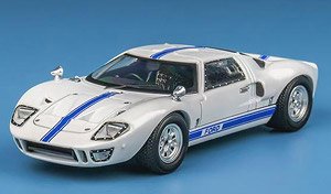Ford GT40 Mk.I P1069 Pearl White Road Car Version (ミニカー)
