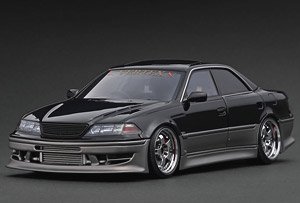 VERTEX JZX100 MARK-II Black/Gun Metallic (Diecast Car)