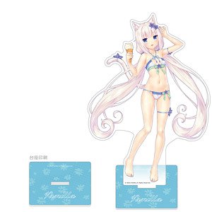 ネコぱら 特大アクリルスタンド (バニラ/水着) (キャラクターグッズ)