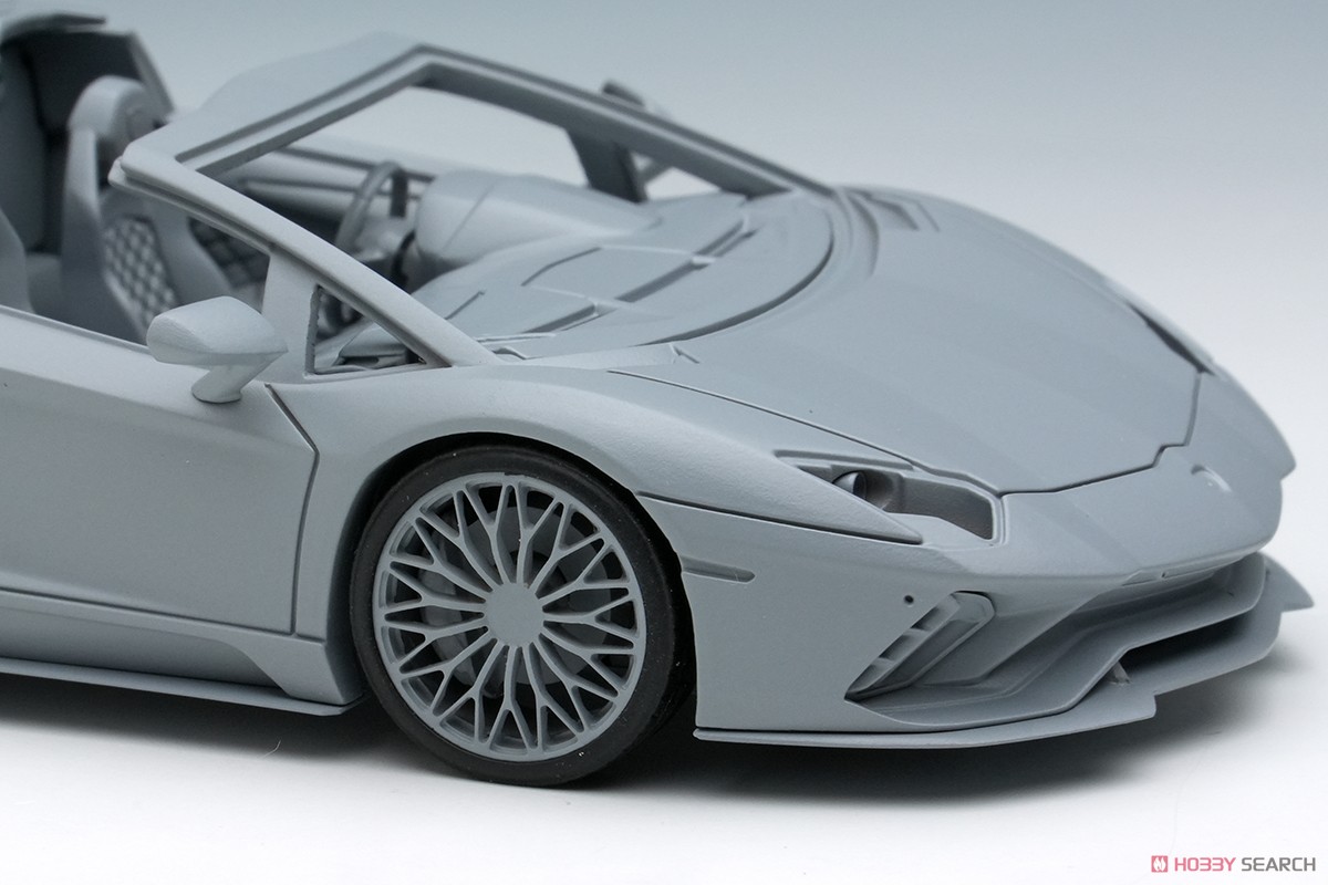 Lamborghini Aventador S Roadster Japan Limited Edition 2021 ブルーエメラ / ライトブルーストライプ (ミニカー) その他の画像6