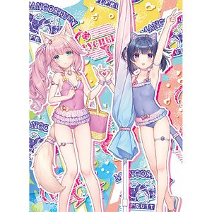 Nekopara B2 Tapestry (Fraise & Shigure / Swimwear) W Suede (Anime Toy)