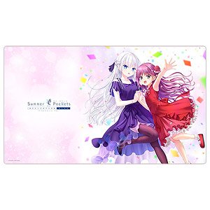 Summer Pockets REFLECTION BLUE ラバーマット (鳴瀬しろは&加藤うみ/SP5th ver.) (カードサプライ)
