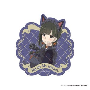君は冥土様。 ダイカットステッカー 雪 ハロウィン猫メイドver (キャラクターグッズ)