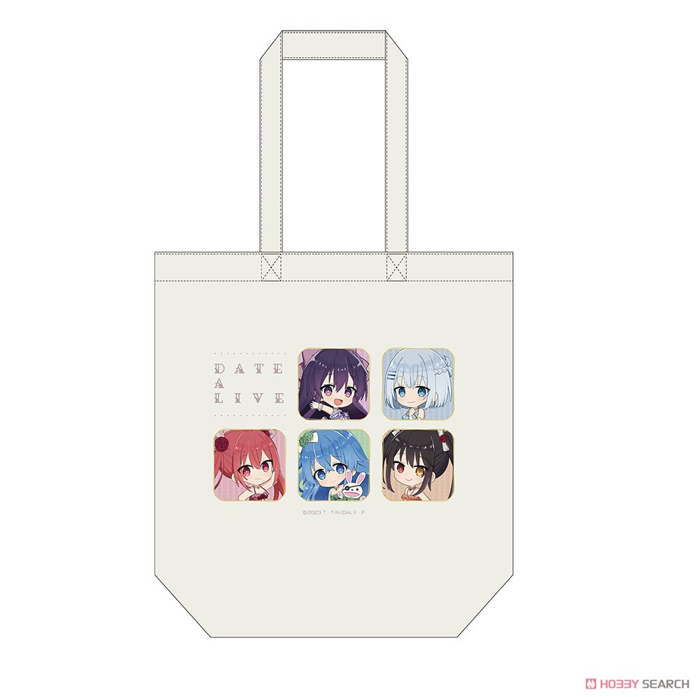 デート・ア・ライブV トートバッグ (ミニキャラ) (キャラクターグッズ) 商品画像1