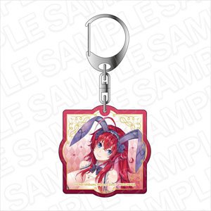 High School DxD Acrylic Key Ring Rias Gremory Lingerie Bunny Ver. (Anime Toy)
