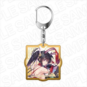 High School DxD Acrylic Key Ring Akeno Himejima Lingerie Bunny Ver. (Anime Toy)