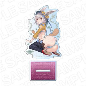 High School DxD Big Acrylic Stand Koneko Tojo Lingerie Bunny Ver. (Anime Toy)