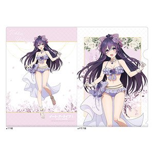 デート・ア・ライブV 描き下ろしクリアファイル (夜刀神十香/水着ドレス) (キャラクターグッズ)