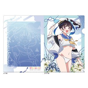 彼女、お借りします クリアファイル (八重森みに/マリンセーラー水着) (キャラクターグッズ)