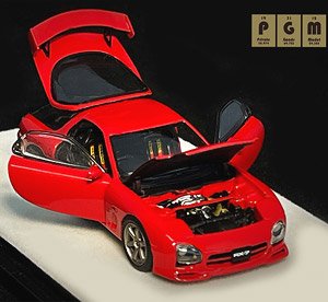 Mazda RX-7 Red (ミニカー)