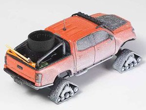 Toyota TACOMA 2022 - Ski Version w/Accessory Orange / Snowflake Pattern (Diecast Car)