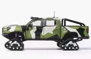 Toyota TACOMA 2022 - Ski Version w/Accessory Green / Camouflage (Diecast Car)
