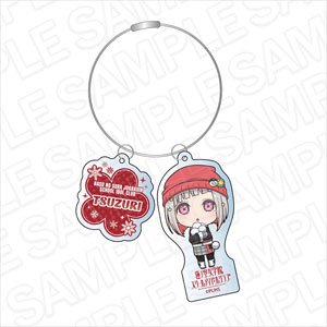 ラブライブ！蓮ノ空女学院スクールアイドルクラブ ワイヤーキーホルダー 夕霧綴理 冬遊び デフォルメ ver (キャラクターグッズ)