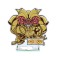 Yu-Gi-Oh! Duel Monsters The Legendary Exodia Incarnate Dia Toon World Taste Deformed Vol.3 Big Acrylic Stand w/Parts (Anime Toy) 商品画像2 Thumbnail