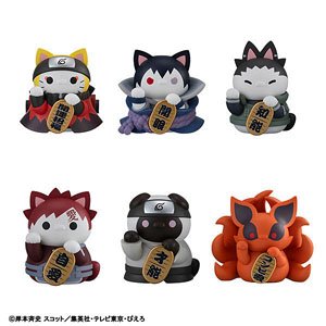 MEGA CAT PROJECT NARUTO-ナルト- 疾風伝 ニャルト！ 招き猫FORTUNE うずまきナルトと仲間たち編 (6個セット) (フィギュア)