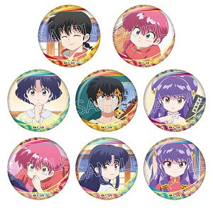 らんま1/2 百面相缶バッジ (8個セット) (キャラクターグッズ)
