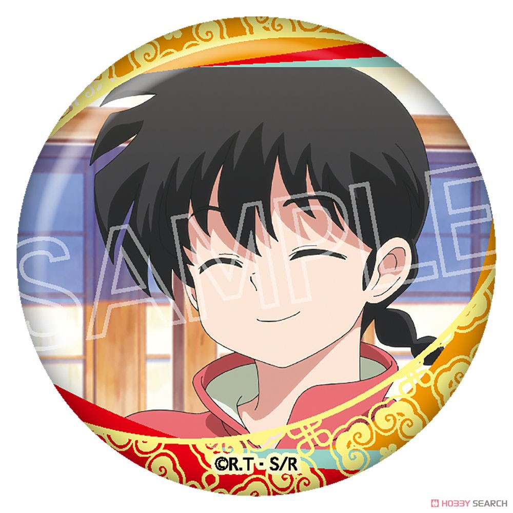 らんま1/2 百面相缶バッジ (8個セット) (キャラクターグッズ) 商品画像1