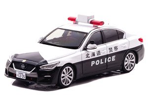 日産 スカイライン GT (V37) 2021 北海道警察所轄署交通課車両 (小62) (ミニカー)