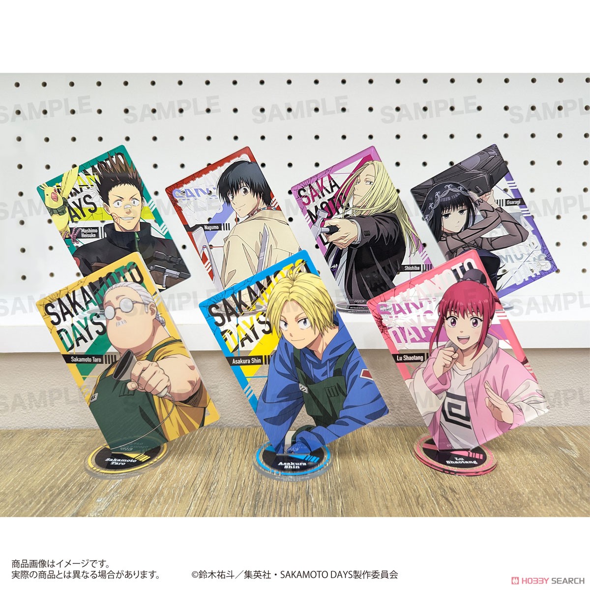 SAKAMOTO DAYS カード型アクリルスタンド 陸少糖 (キャラクターグッズ) その他の画像2